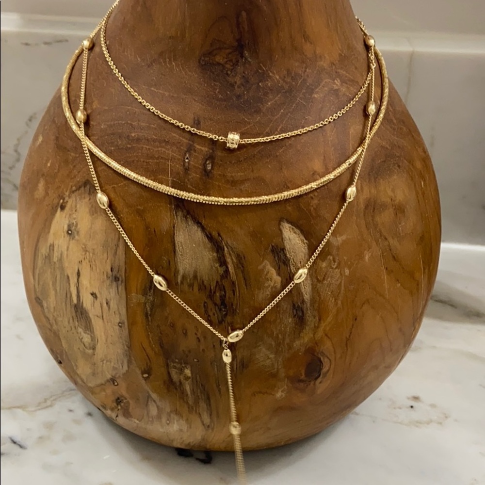 Layered good necklace